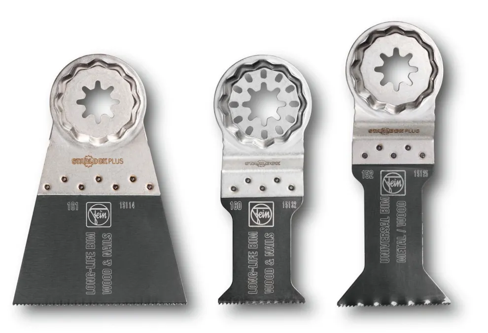 Fein E-Cut Combo Set Saw Blades for Universal Use - StarLockPlus Mount, 3-Pack 35222952090
