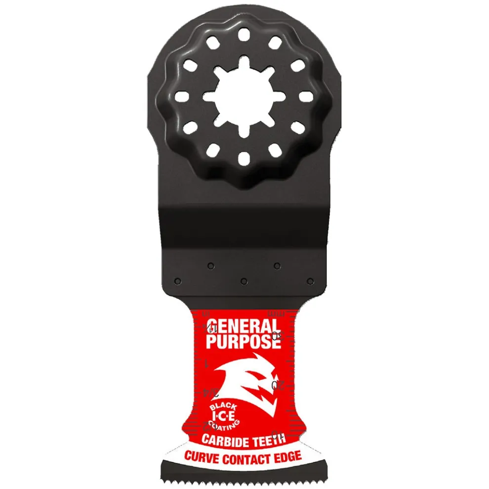 Freud Diablo 1-1/4" Starlock Carbide Oscillating Blades for General Purpose Cuts (3-Pack) DOS125CGP3