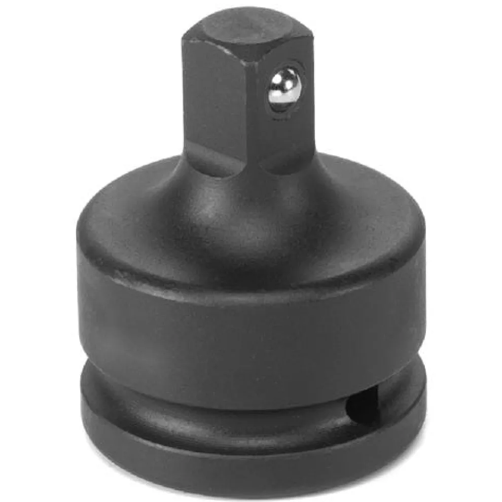 Grey Pneumatic 3/8" Drive x 1/2 Male Adapter with Friction Ball Socket 1138A
