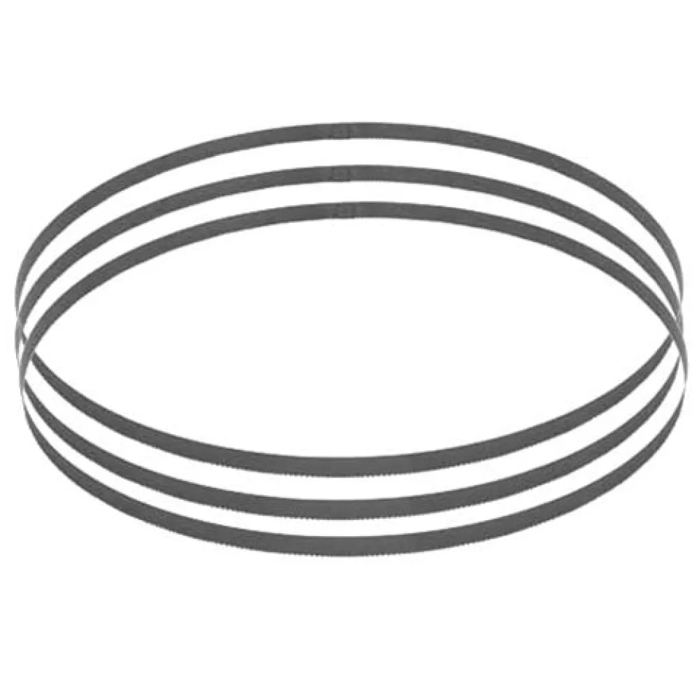 Milwaukee 35-3/8" Band Saw Blades Bi-Metal Thick Metal 10 TPI (3 Pack) 48-39-0509
