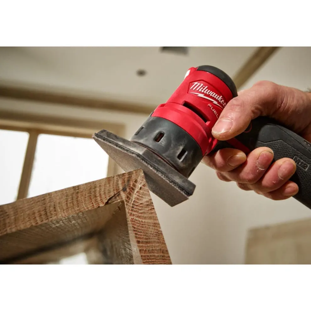 Milwaukee 220 Grit Mesh Sanding Sheet for M12 FUEL Orbital Detail Sander 12pk 48-80-5220