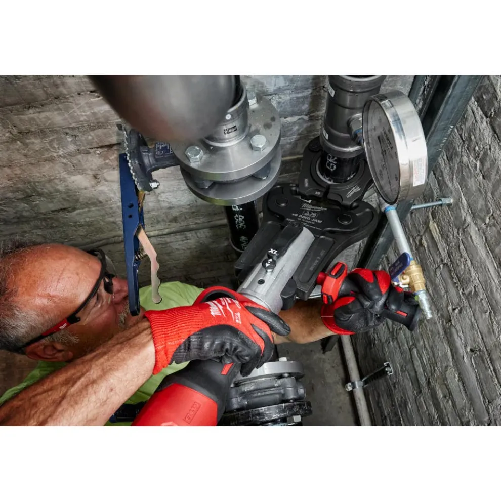 Milwaukee 3" IPS-P Black Pipe Pivoting Press Ring for M18 FORCE LOGIC Long Throw Press Tool 49-16-2657BX