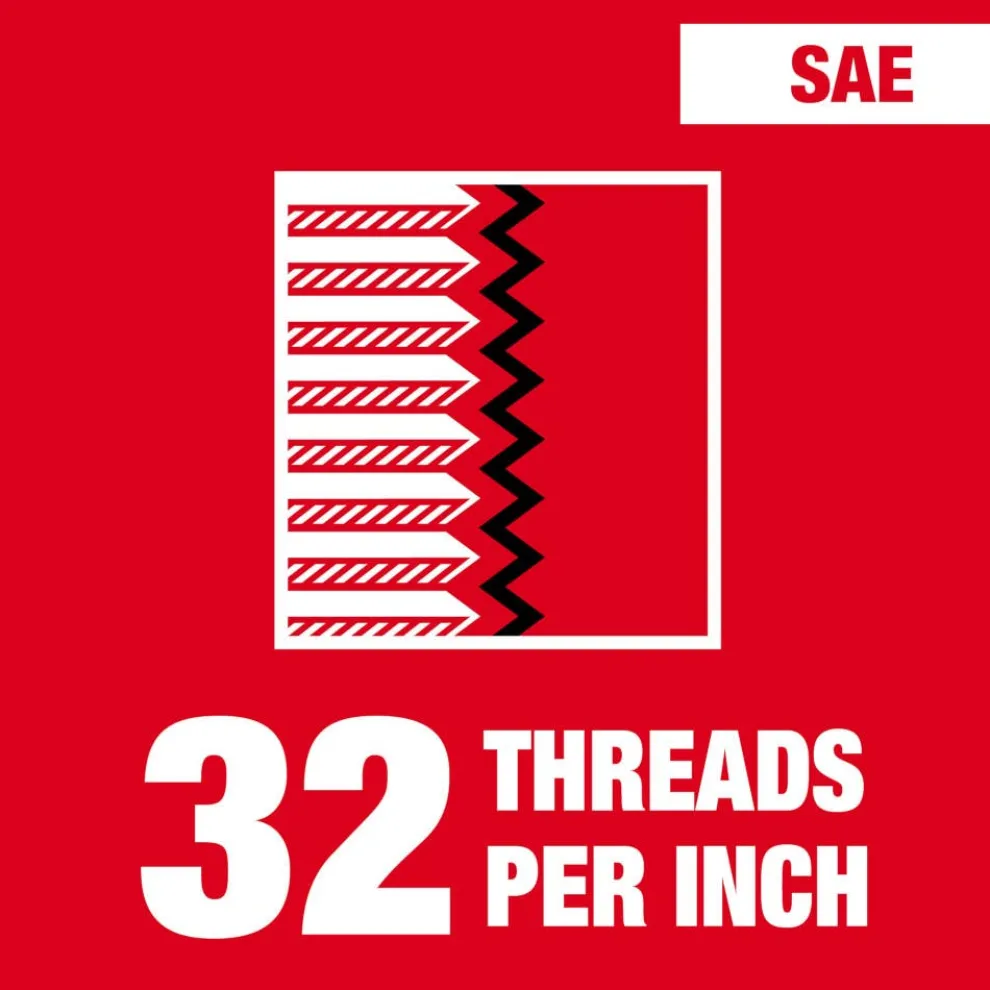 Milwaukee 10-32 NF Straight Flute Plug Tap & #21 Drill Bit 49-57-5527