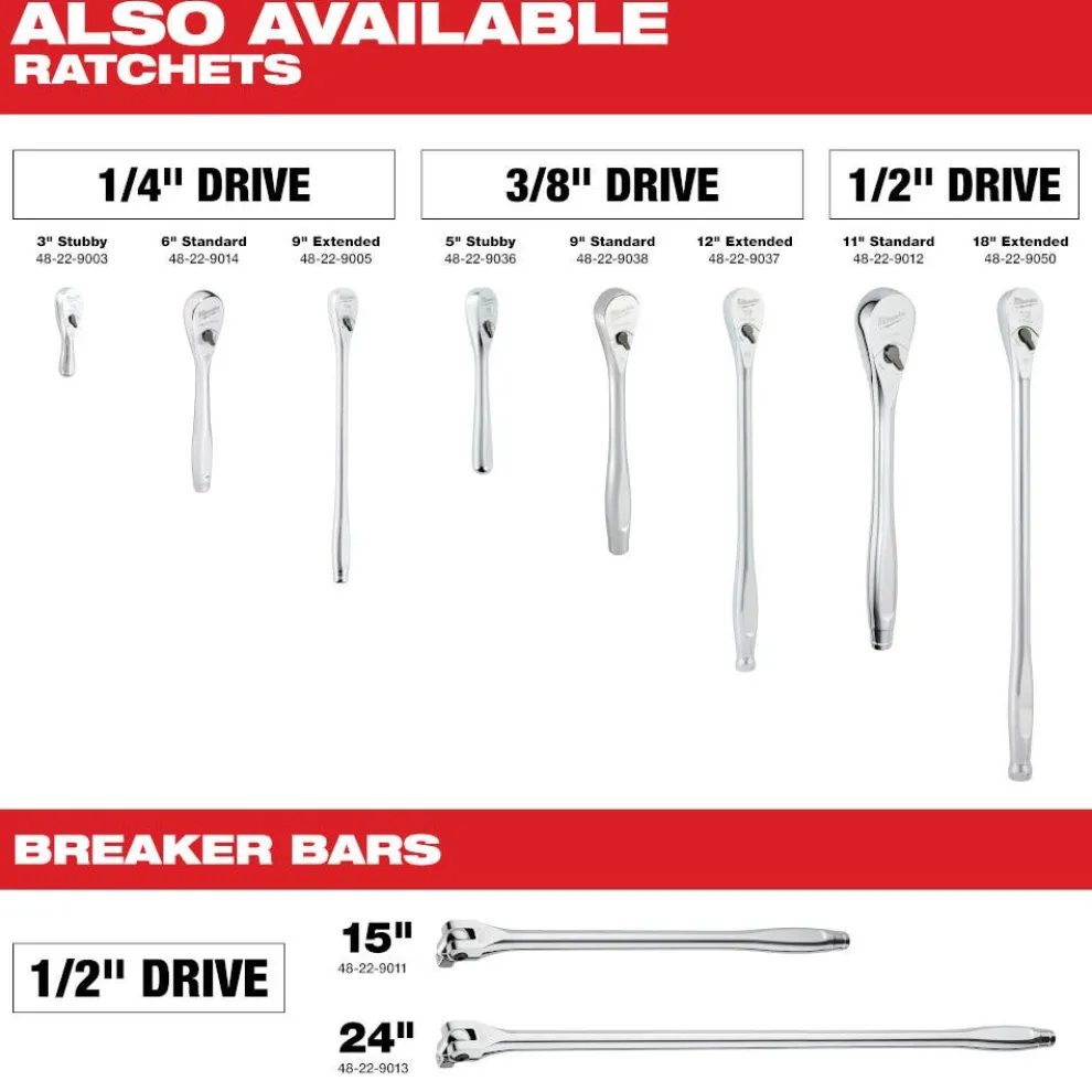 Milwaukee 10 Piece 3/8