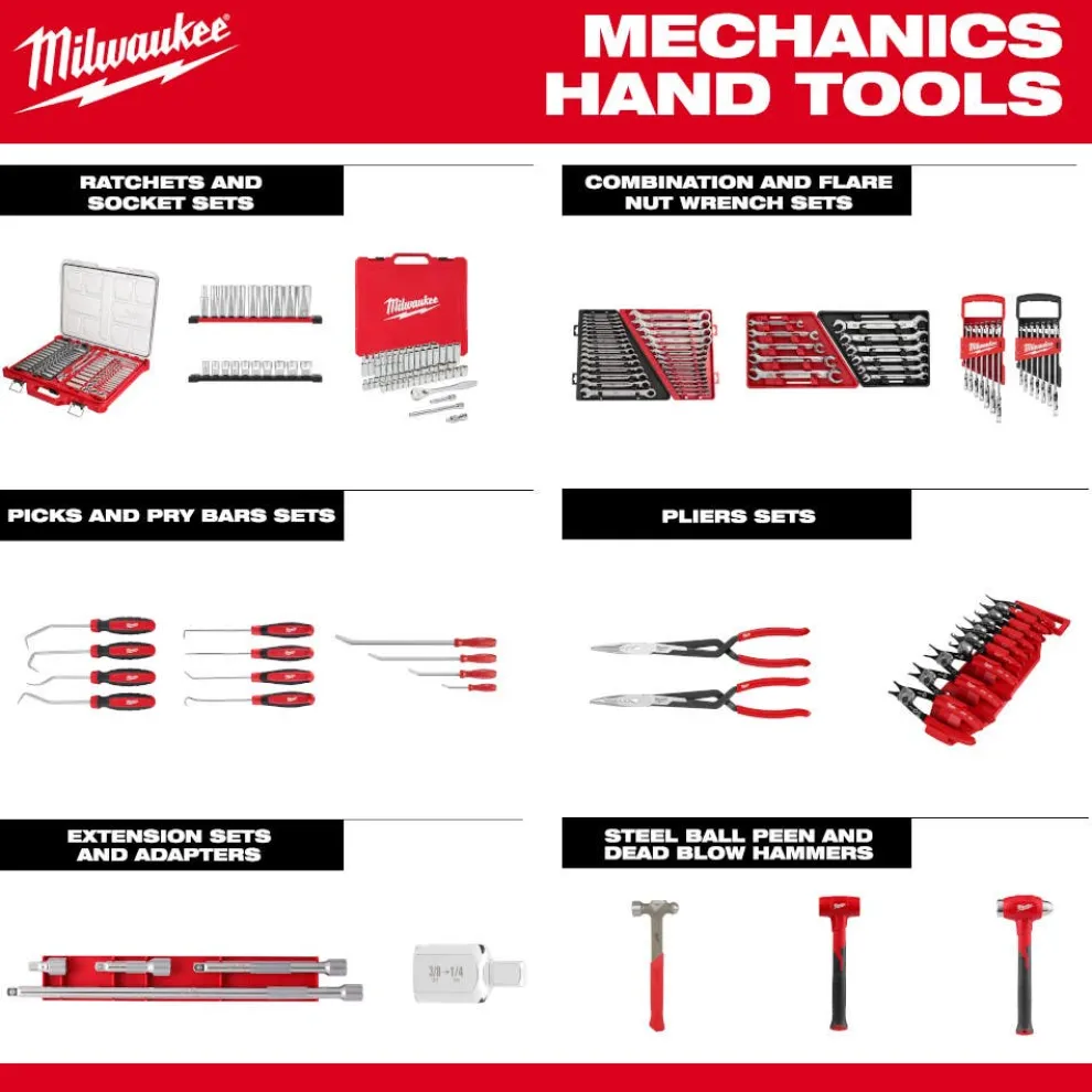 Milwaukee 10 Piece 3/8