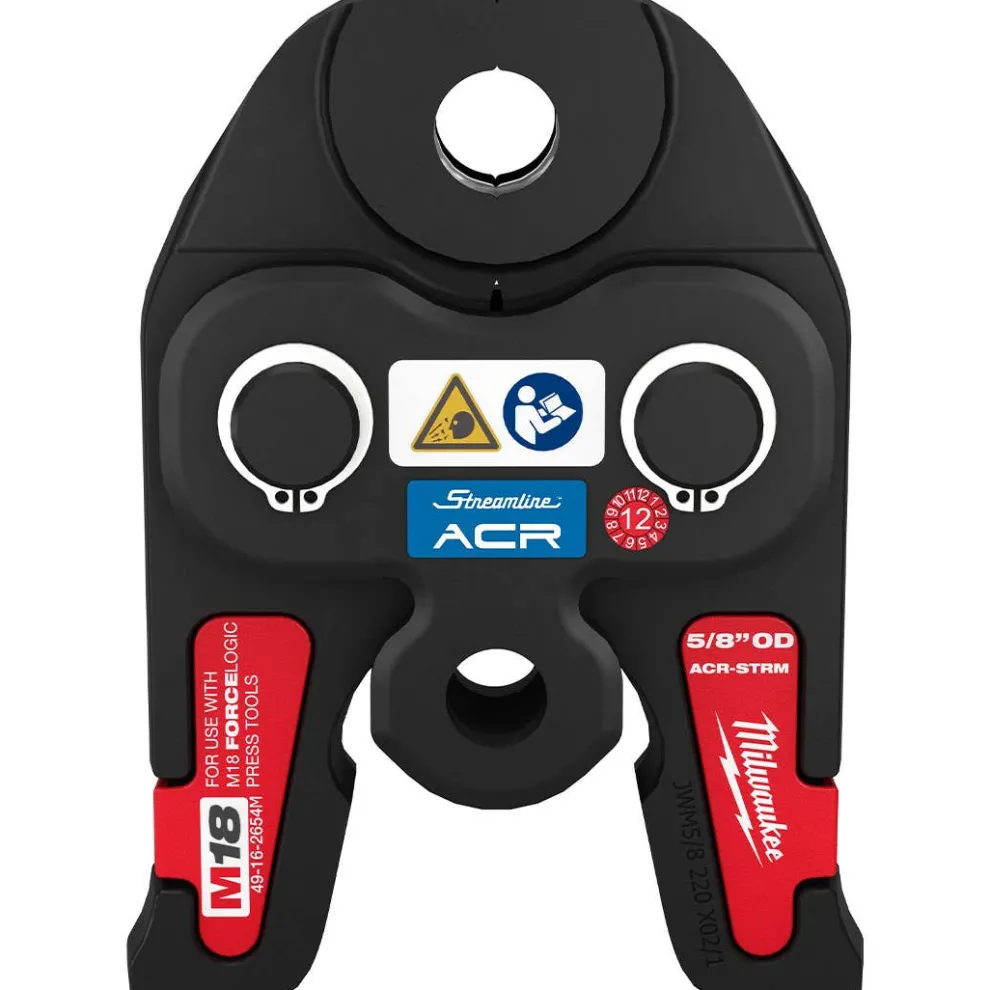 Milwaukee 5/8" Streamline ACR Press Jaw For M18 Force Logic Press Tools 49-16-2654M