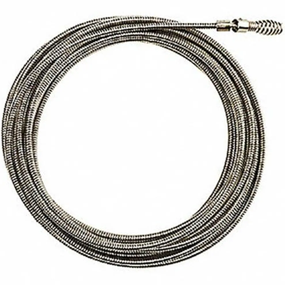 Milwaukee 5/16" x 25' Inner Core Drop Head Drain Cleaning Cable RUSTGUARD 48-53-2562