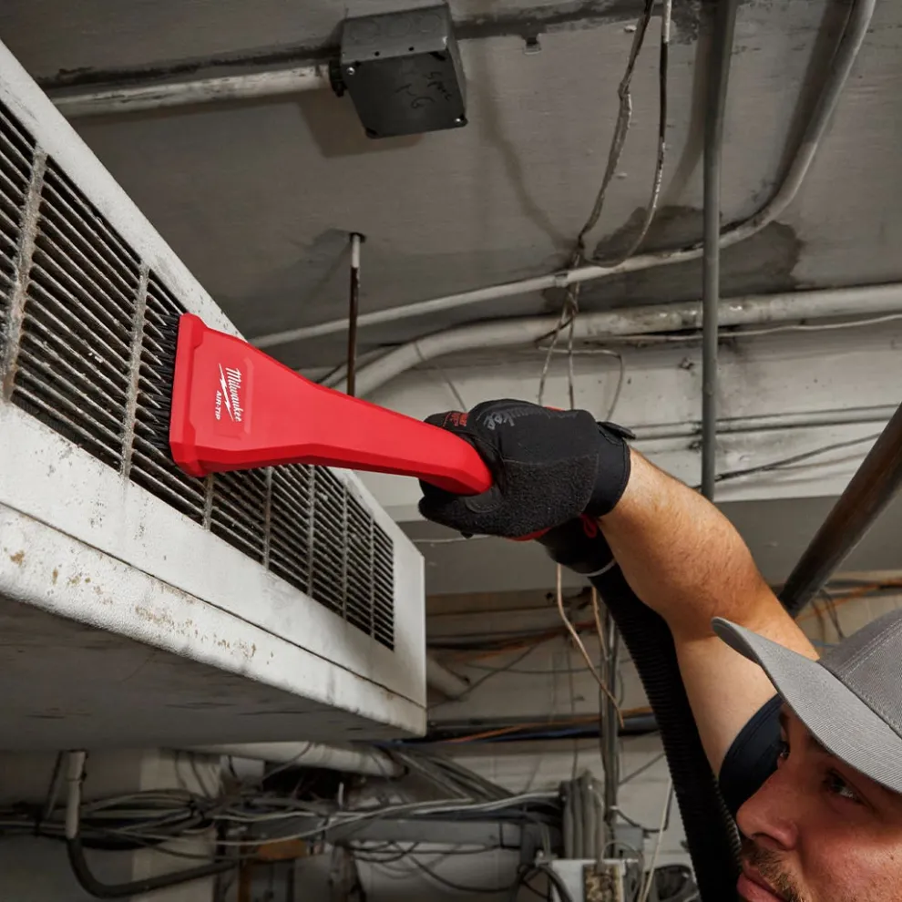 Milwaukee AIR-TIP Claw Utility Nozzle Vacuum Attachment w/ Brushes 49-90-2040