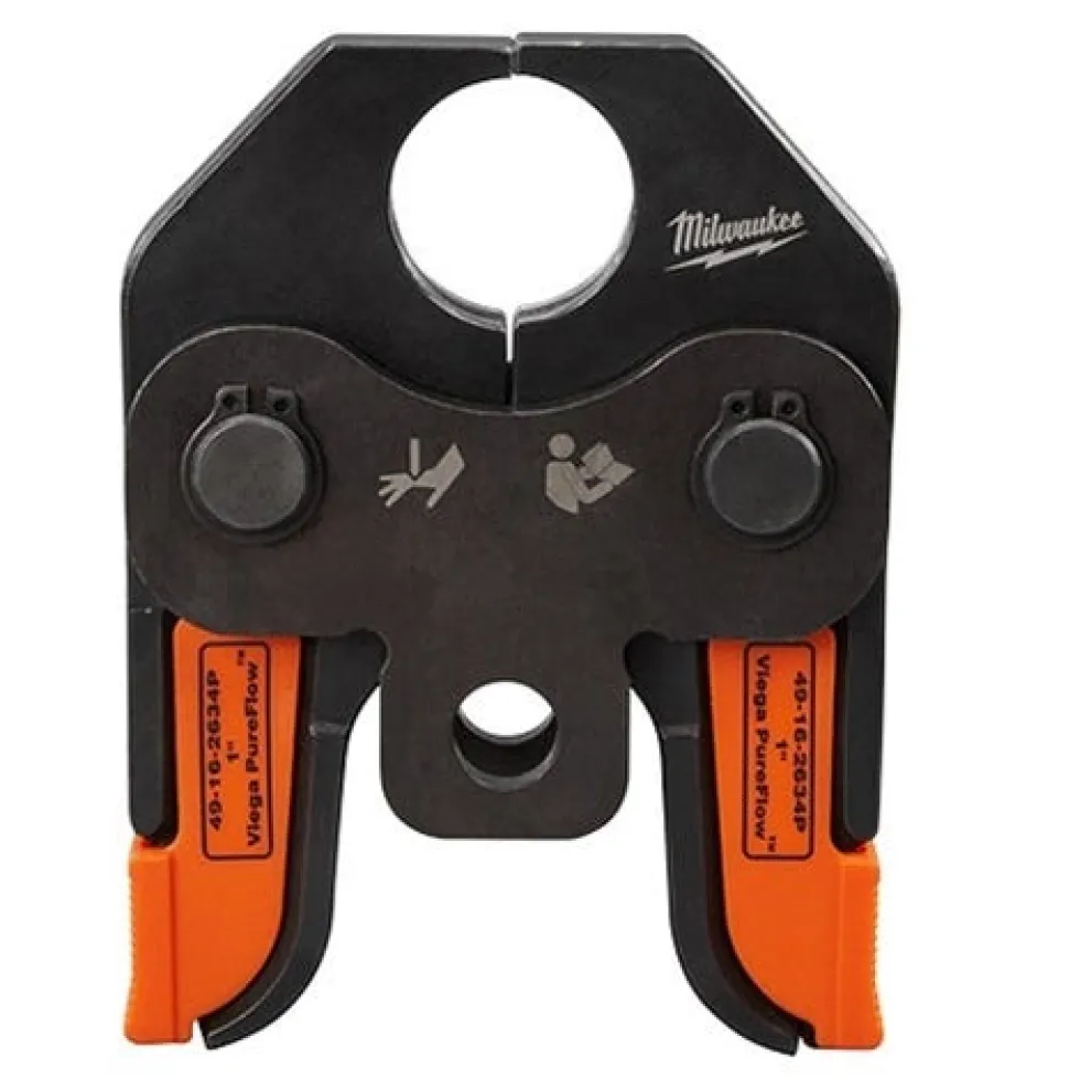 Milwaukee M18 1" Viega PureFlow Jaw for M18 Short Throw Press Tool 49-16-2634P