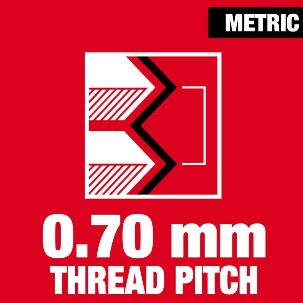 Milwaukee M4-0.70 mm Straight Flute Plug Tap 49-57-5119