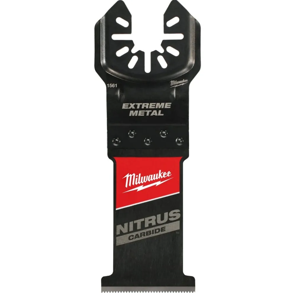 Milwaukee NITRUS CARBIDE Extreme Metal Universal Fit OPEN-LOK Multi-Tool Blade 1PK 49-25-1561