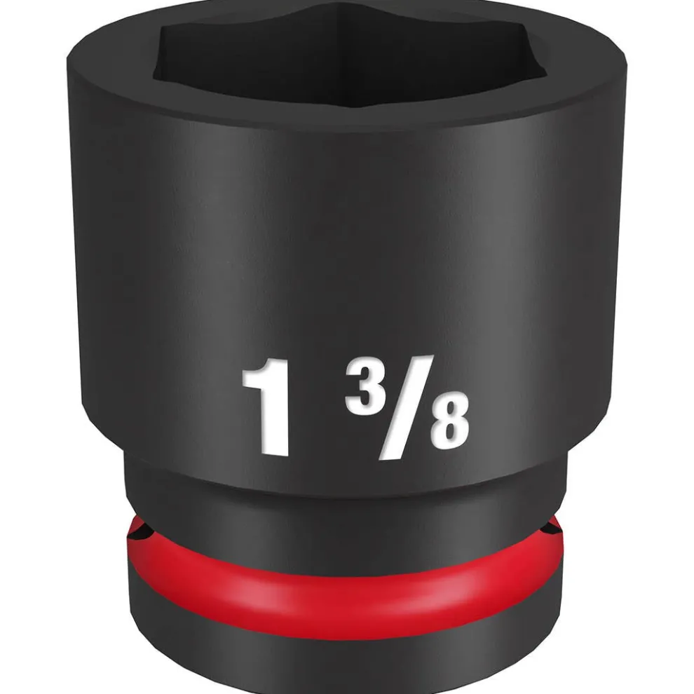 Milwaukee Shockwave Impact Duty 3/4" Drive 1-3/8" Standard 6 Point Socket 49-66-6313