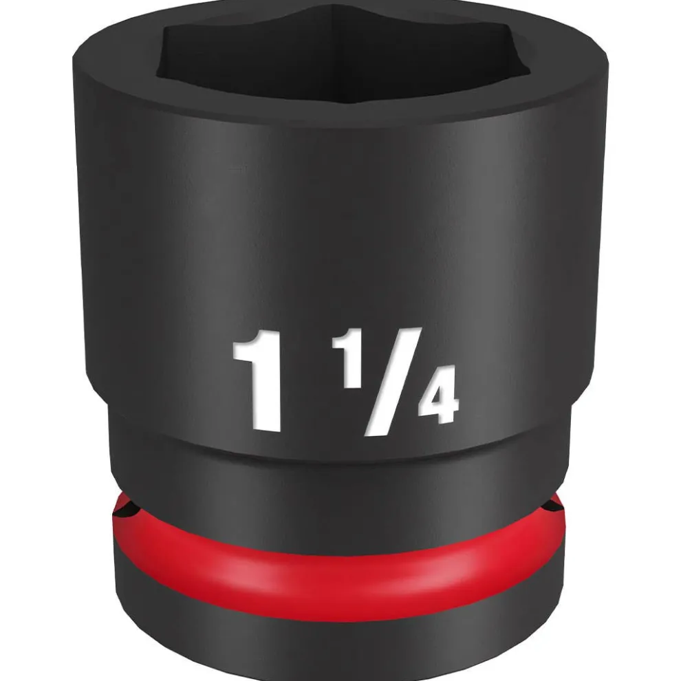 Milwaukee Shockwave Impact Duty 3/4" Drive 1-1/4" Standard 6 Point Socket 49-66-6311