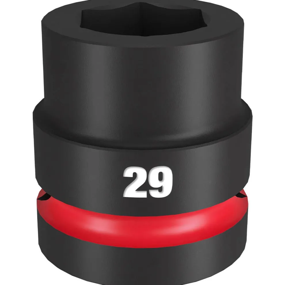 Milwaukee Shockwave Impact Duty 1" Drive 29mm Standard 6 Point Socket 49-66-6594