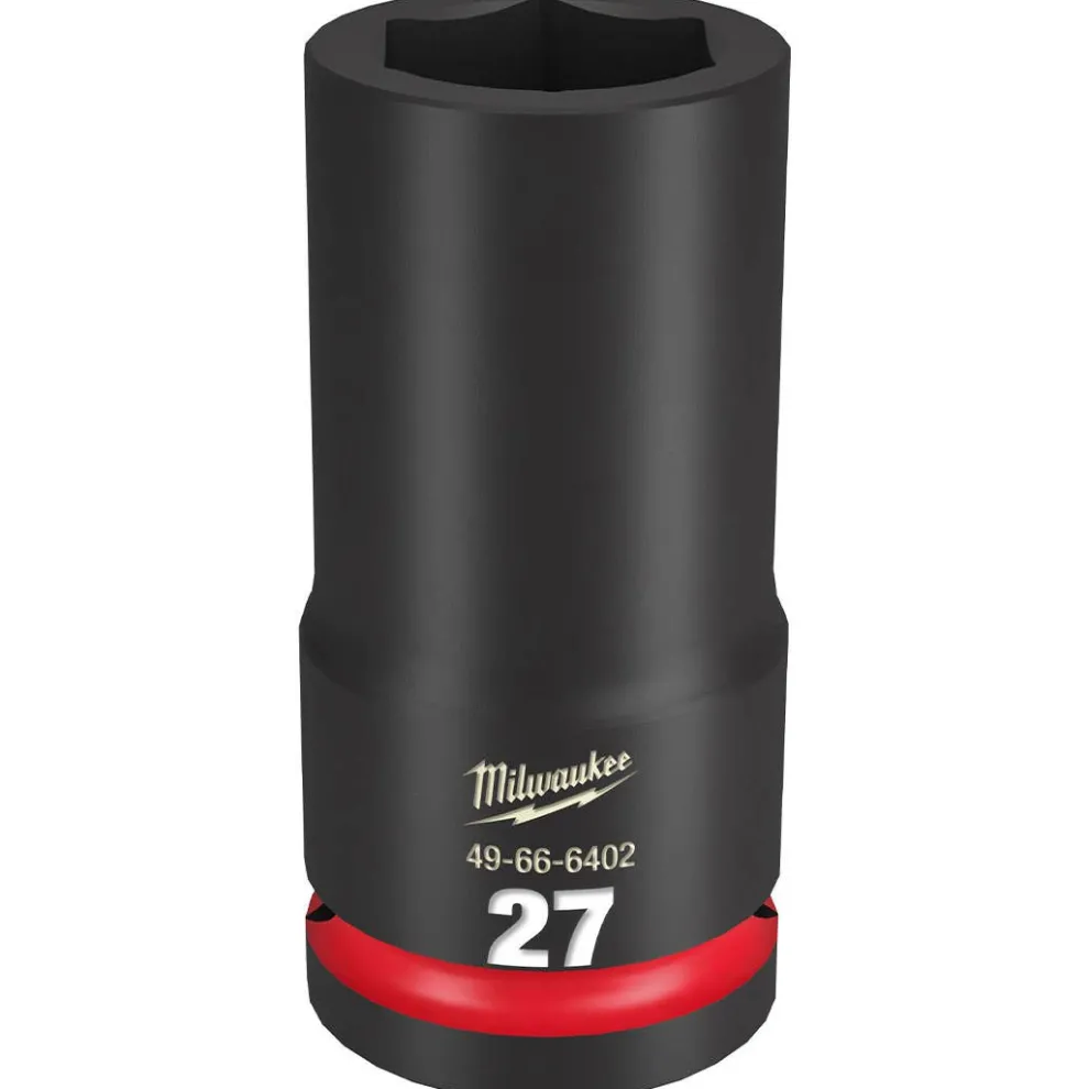 Milwaukee Shockwave Impact Duty 3/4" Drive 27mm Deep 6 Point Socket 49-66-6402