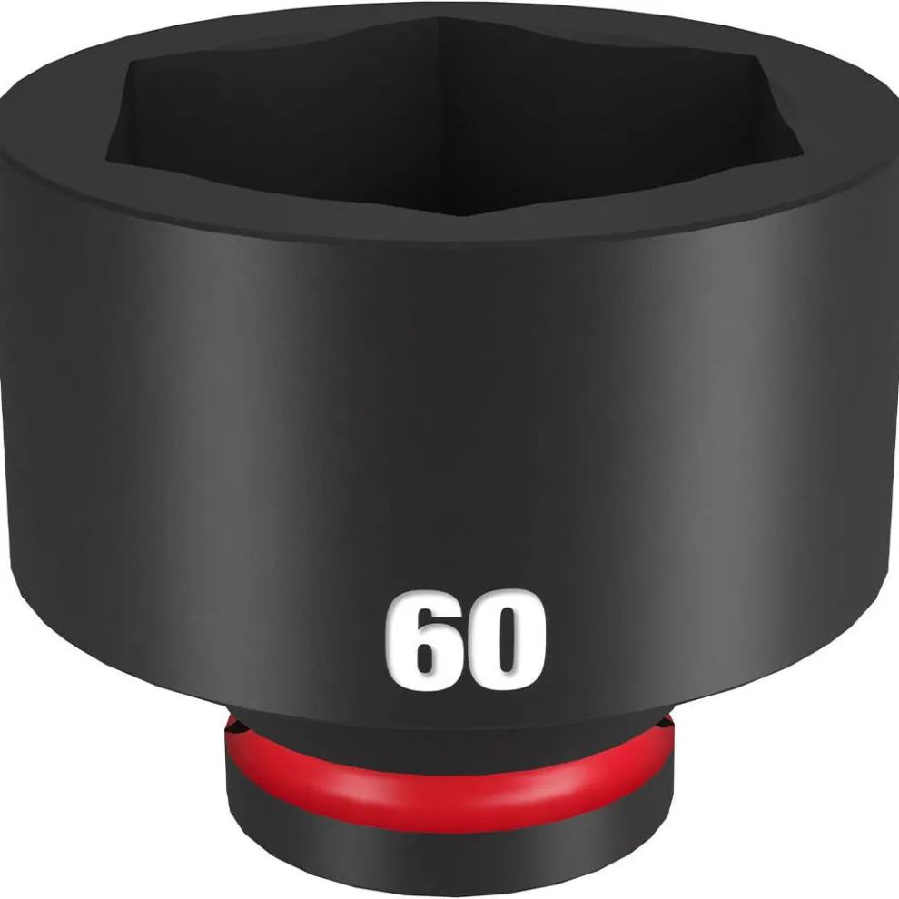Milwaukee Shockwave Impact Duty 3/4" Drive 60mm Standard 6 Point Socket 49-66-6392