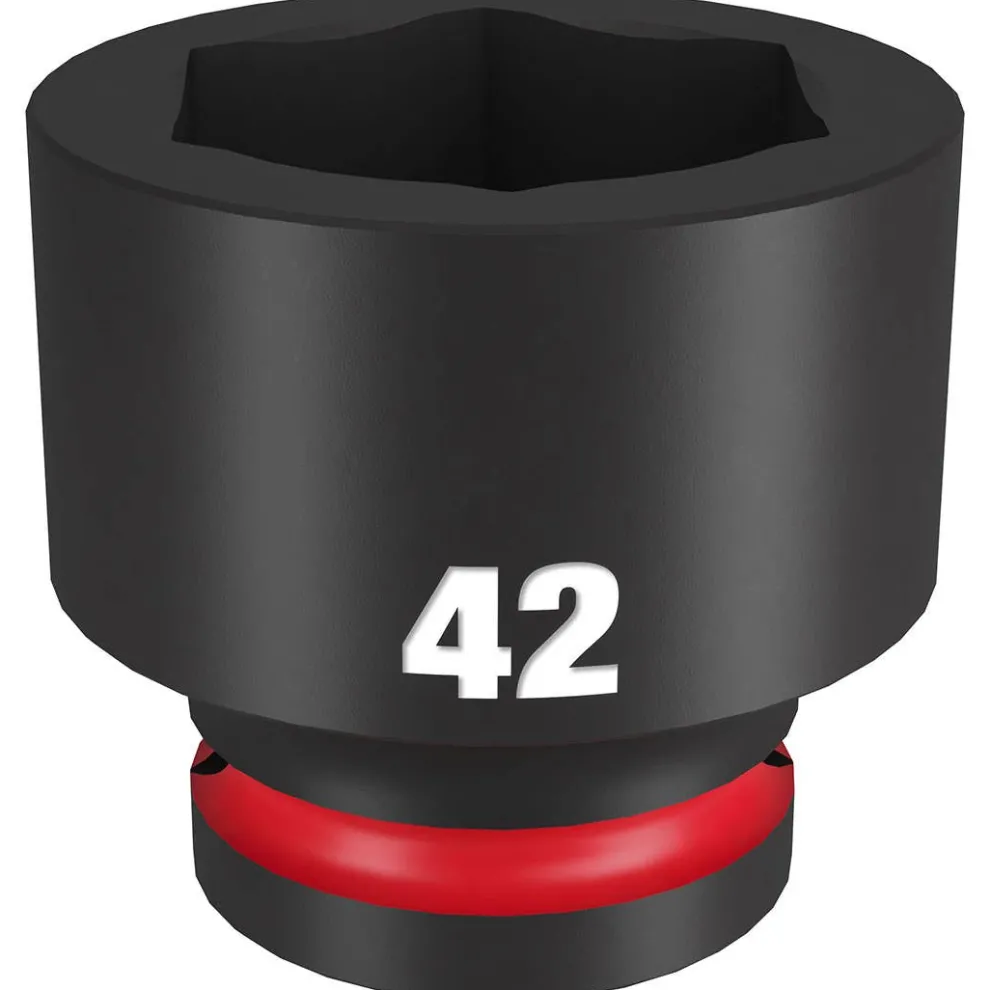 Milwaukee Shockwave Impact Duty 3/4" Drive 42mm Standard 6 Point Socket 49-66-6380