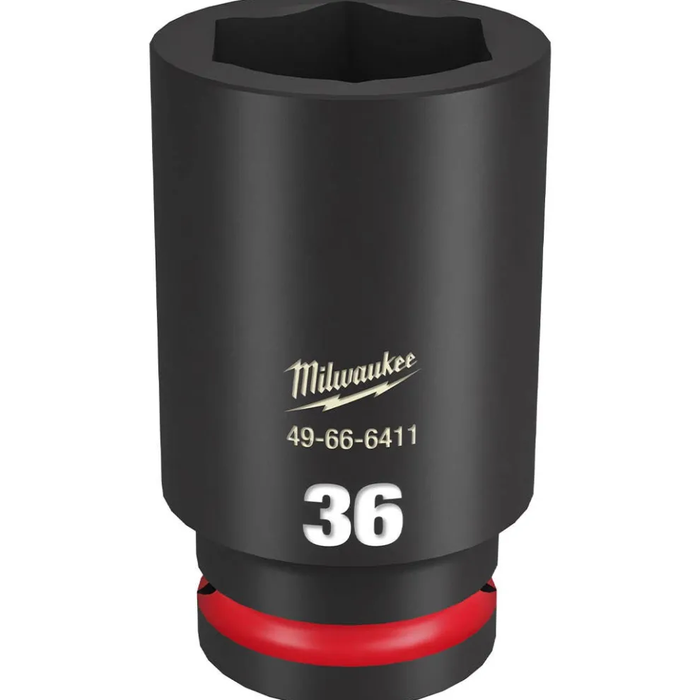 Milwaukee Shockwave Impact Duty 3/4" Drive 36mm Deep 6 Point Socket 49-66-6411