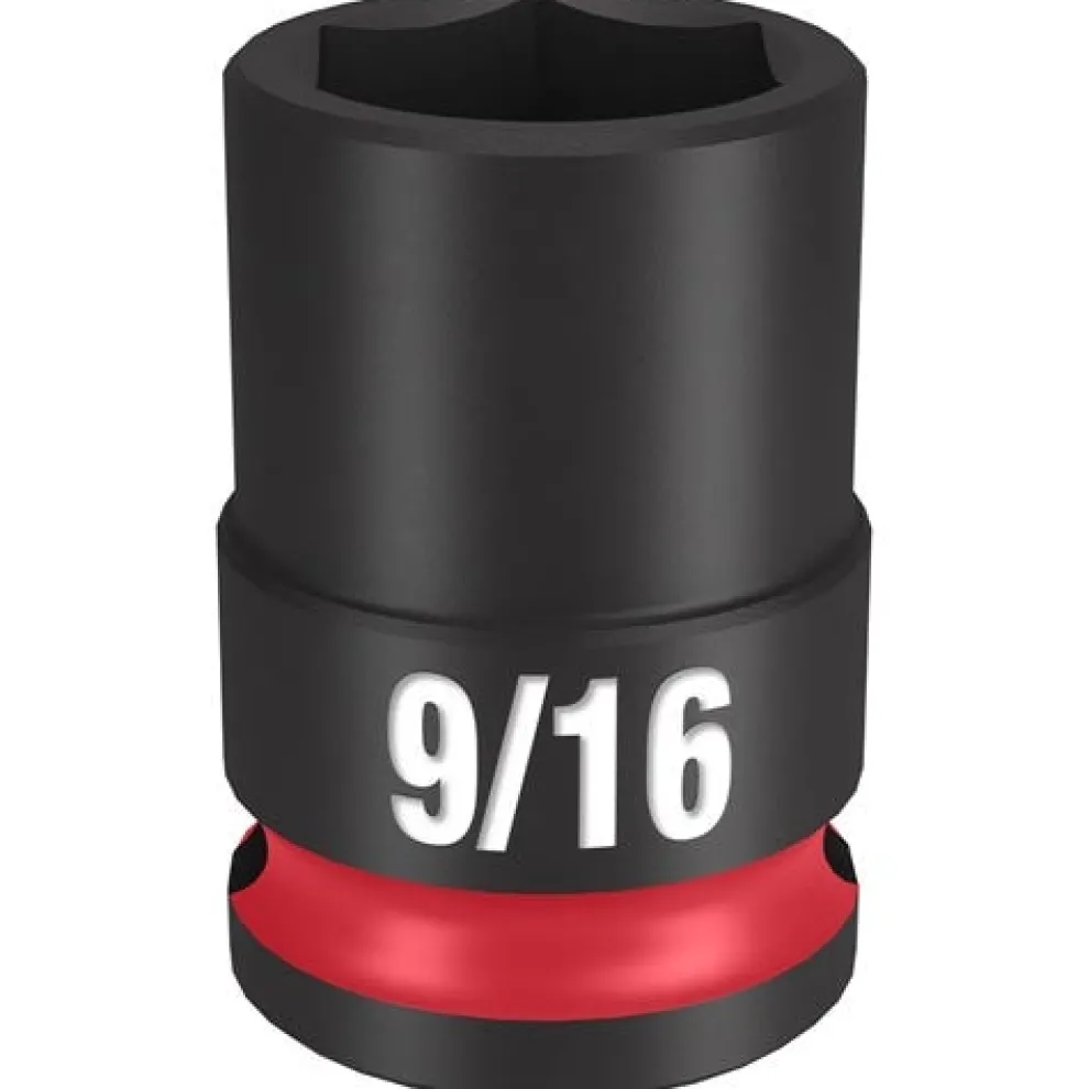 Milwaukee Shockwave Impact Duty 3/8'' Drive 9/16" Standard 6 Point Socket 49-66-6107
