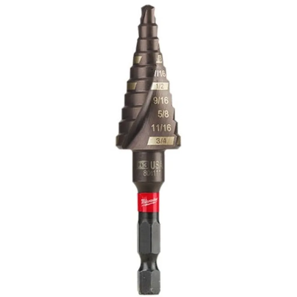 Milwaukee SHOCKWAVE 3/16" - 3/4" Impact Duty Step Bit #3 48-89-9243