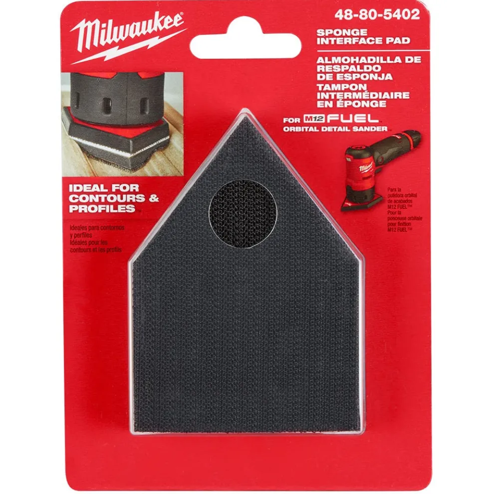 Milwaukee Soft Interface Pad for M12 FUEL Orbital Detail Sander 48-80-5402