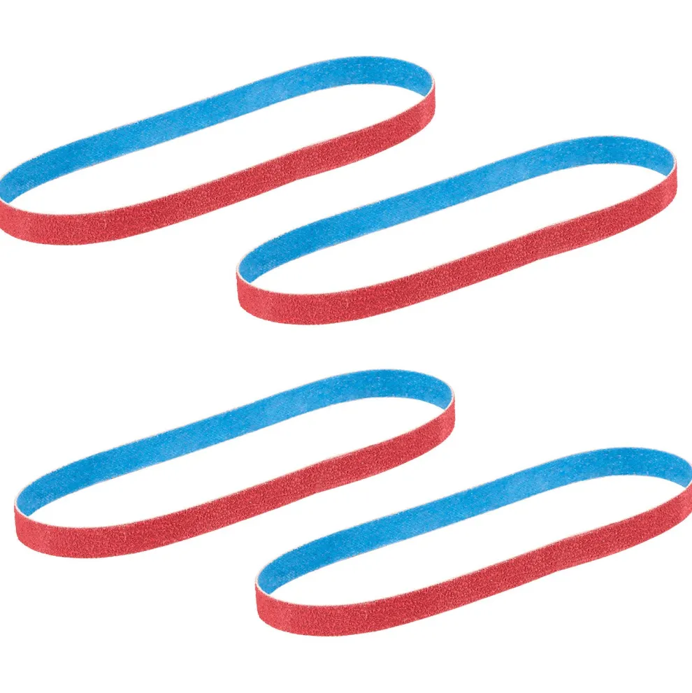 Milwaukee Tools 1/2” x 18” 120 Grit Bandfile Belts – 4 pack 48-80-9120