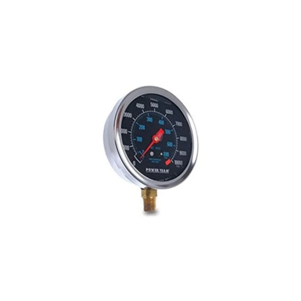 Power Team 4" Face Diameter 2000 PSI Analog Gauge 9059