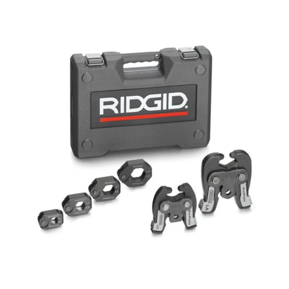 RIDGID Standard & Compact ProPress V1/C1 Combo Kit, 1/2",1-1/4" Ring 28048