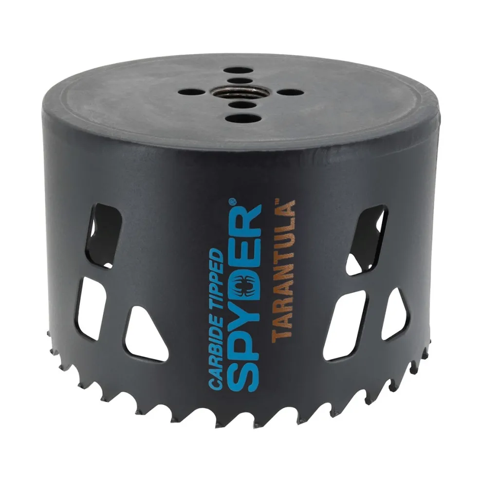 Spyder 4" Carbide Tipped Metal/Wood Cutting Hole Saw 600915CF