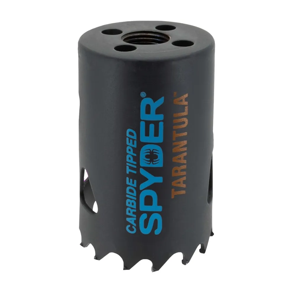 Spyder 1-3/4" Carbide Tipped Metal/Wood Cutting Hole Saw 600903CF