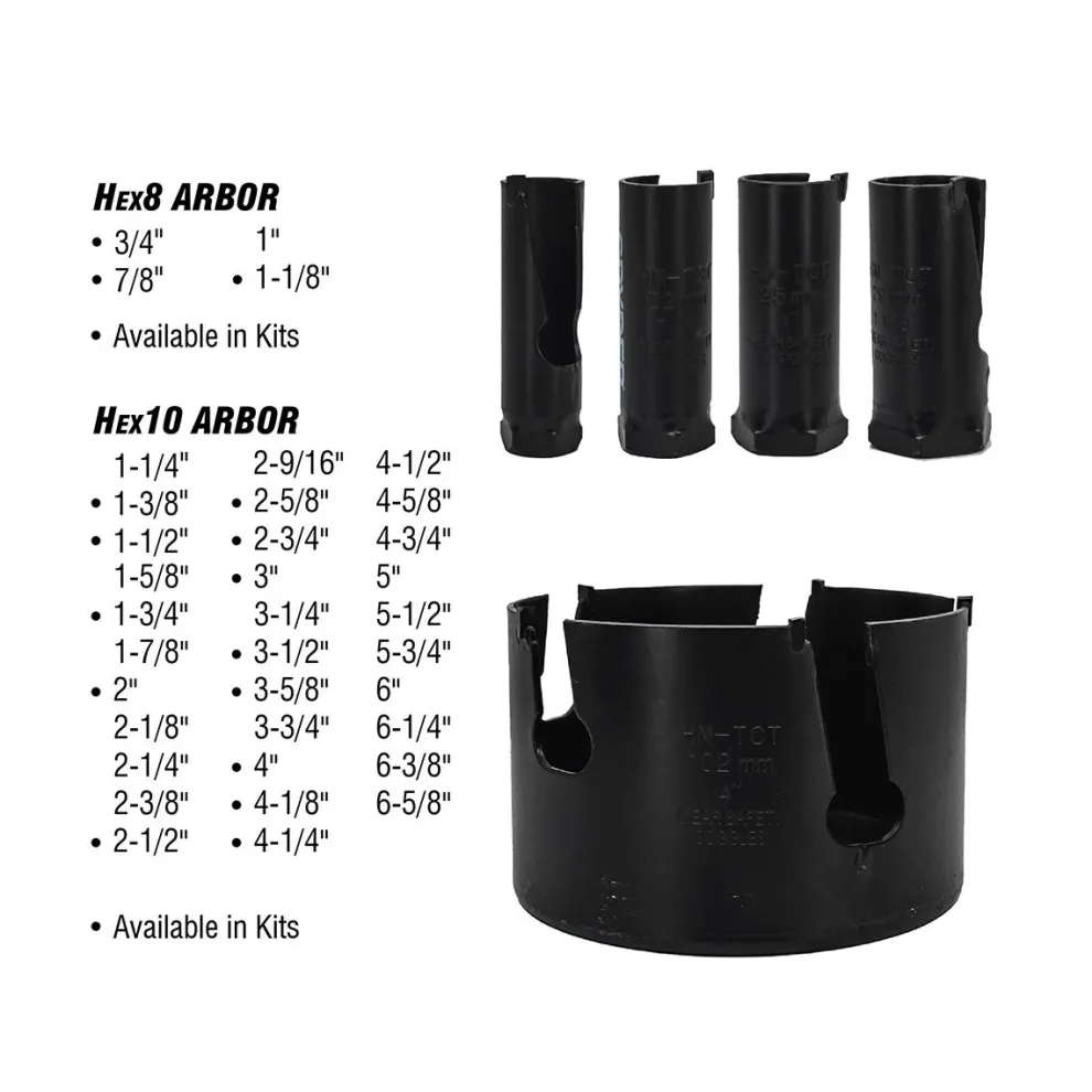 Spyder 4-3/8" Deep Cut Tungsten Carbide Tipped Hole Saw 600835
