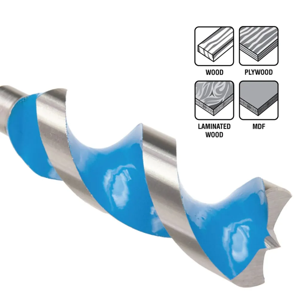 Spyder 6-Piece Assorted Woodboring Power Bit Set (1/2, 5/8, 3/4, 7/8, 1, 1-1/4