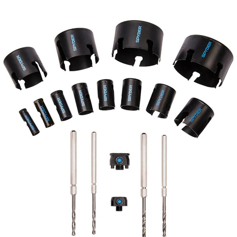 Spyder 18-Piece TCT Hole Saw Kit 600938